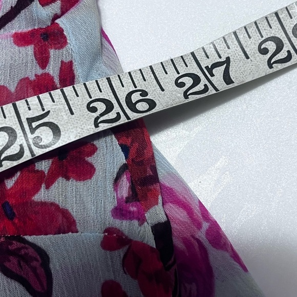 Kut from the Kloth Pink Floral Buttoned Blouse Sz 2X Women - Picture 3 of 6